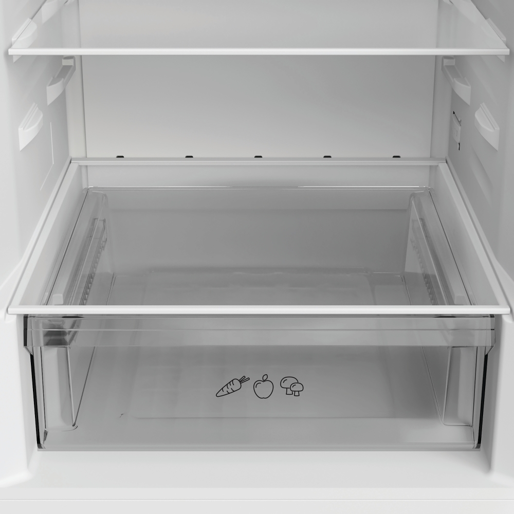 Indesit INK 21411 G4UK Total No Frost Fridge Freezer, 60/40, Silver, E Rated