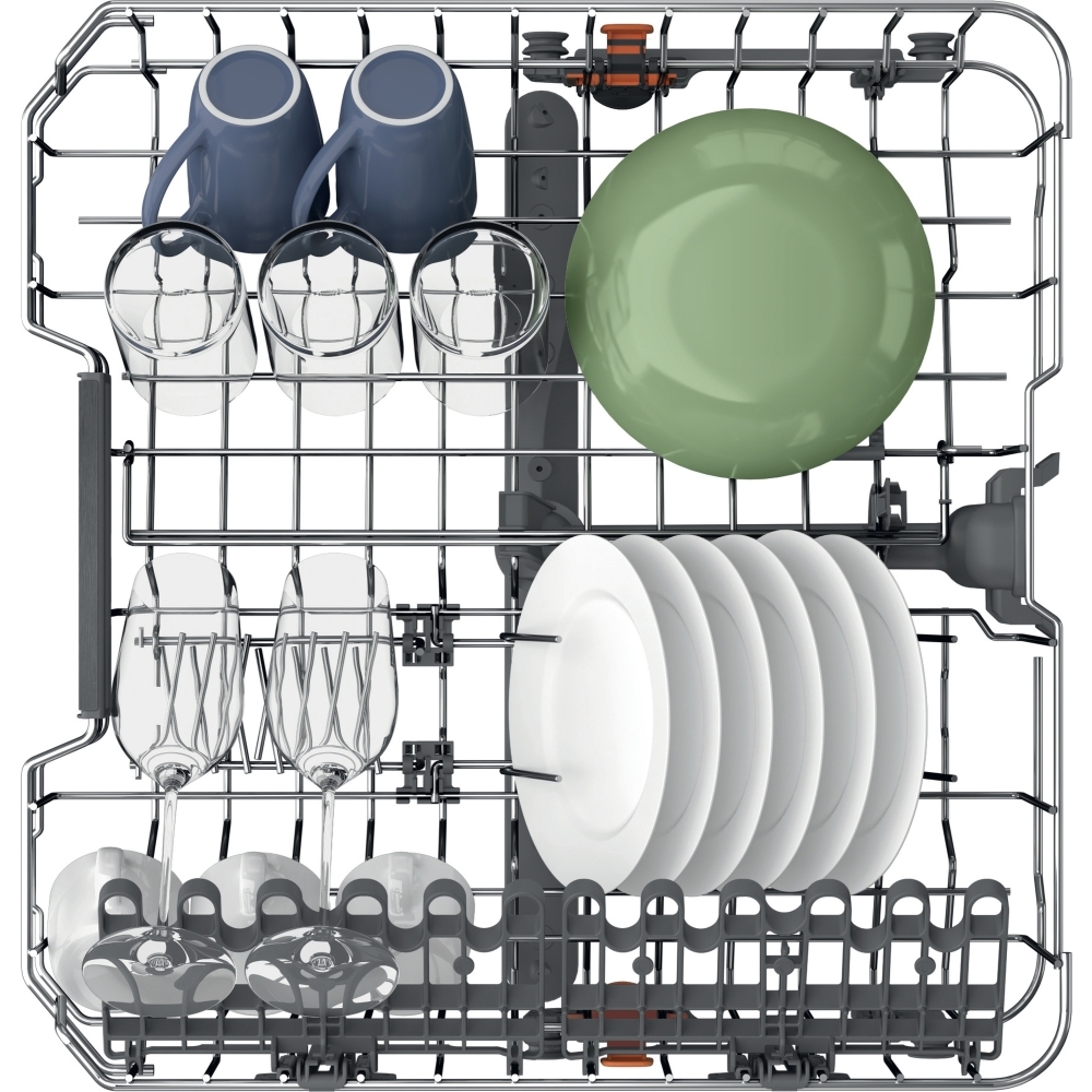 Hotpoint H7IC16M6 UK Fully Integrated Dishwasher, 16 Place Settings, C Rated