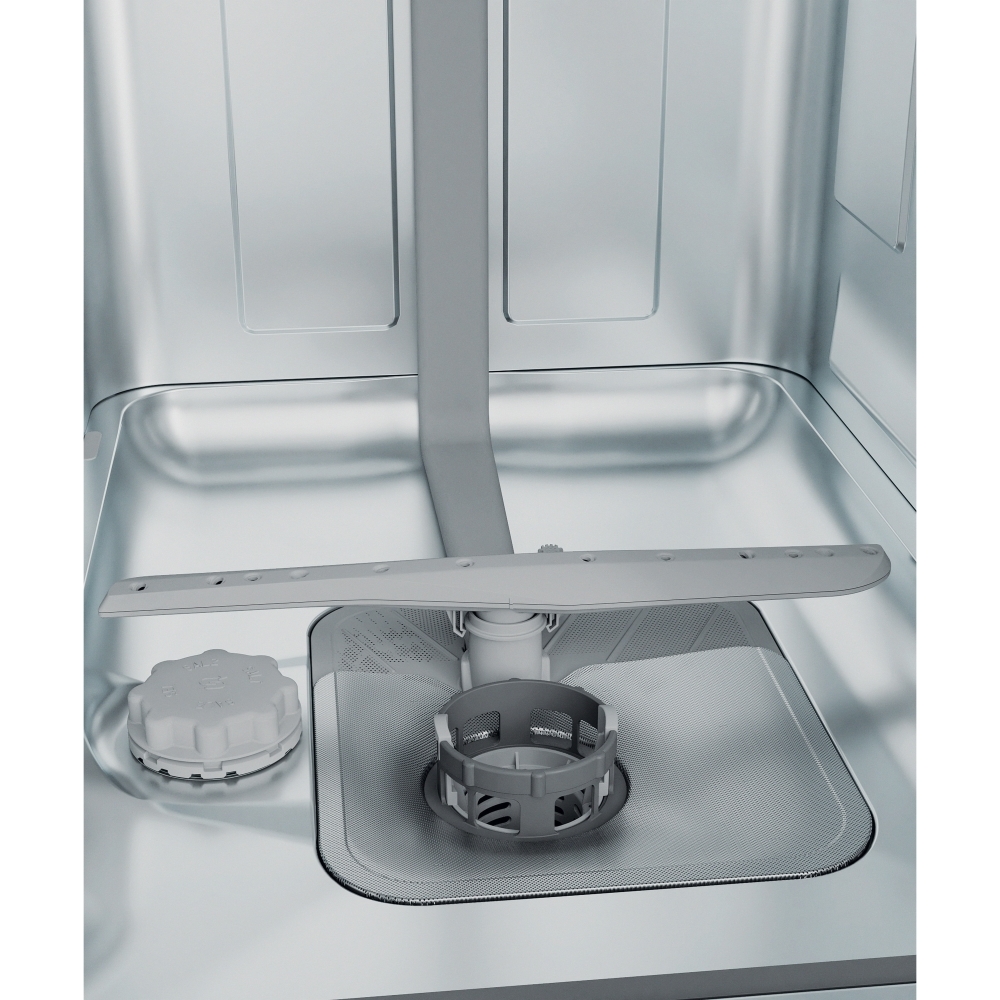 Indesit IN2IE10CS80UK Fully Integrated Slimline Dishwasher, 10 Place Settings, E Rated