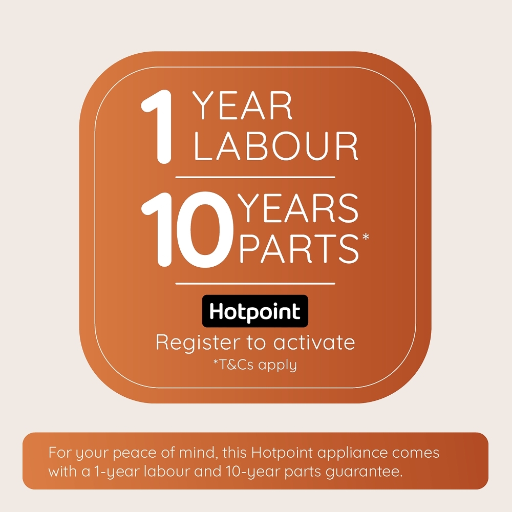 Hotpoint HP2IE10CS80UK Fully Integrated Slimline Dishwasher, 10 Place Settings, E Rated