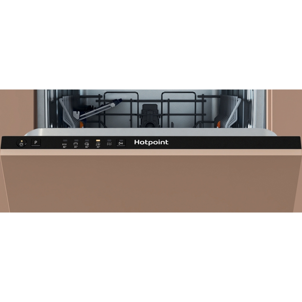 Hotpoint HP2IE10CS80UK Fully Integrated Slimline Dishwasher, 10 Place Settings, E Rated