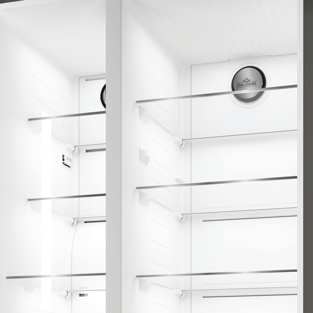 Hotpoint HPG2 6592 XP4UK American Fridge Freezer, Stainless Steel, E Rated,  Non-Plumbed