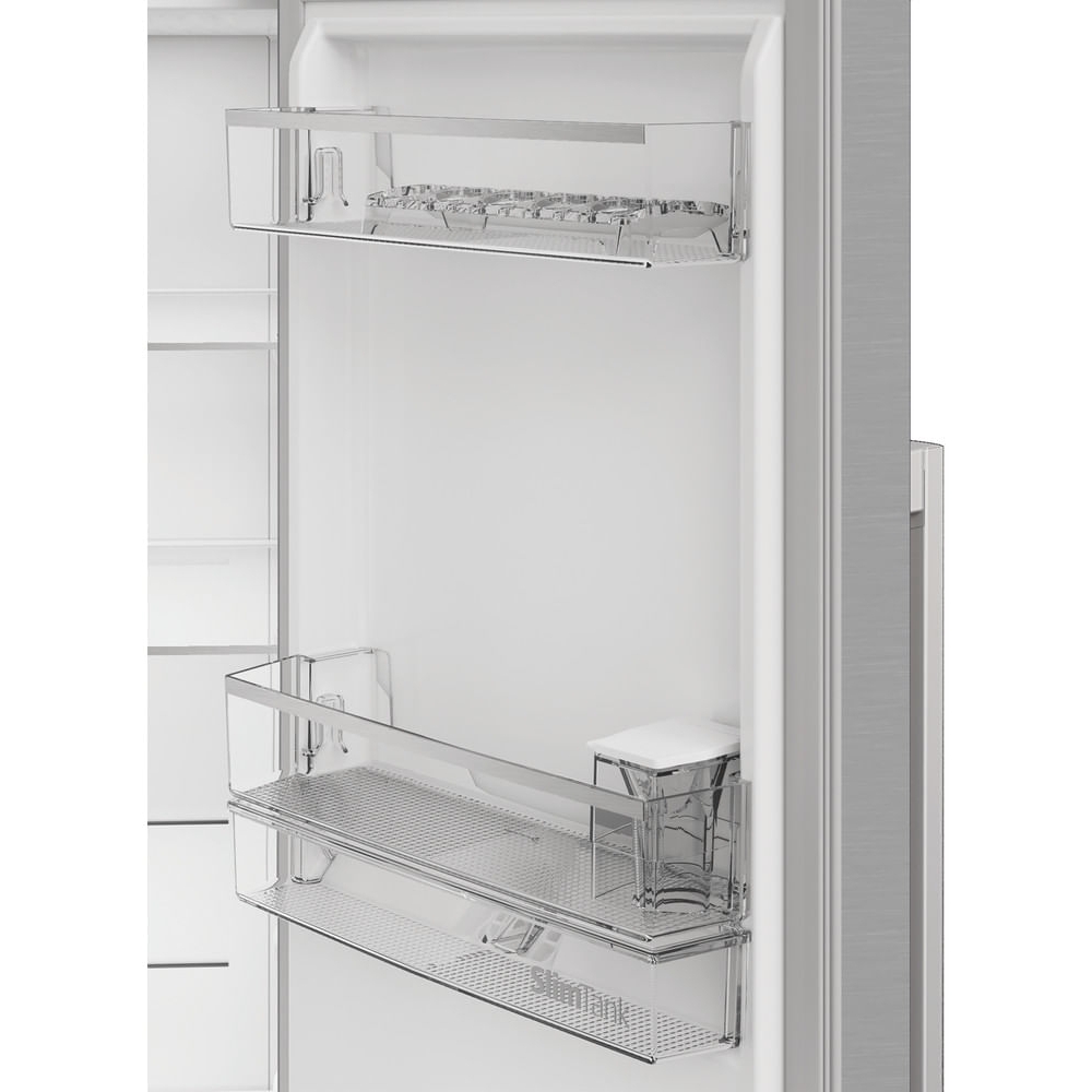 Hotpoint HPG2 6583W XP4UK American Fridge Freezer, Silver, E Rated,  Non-Plumbed