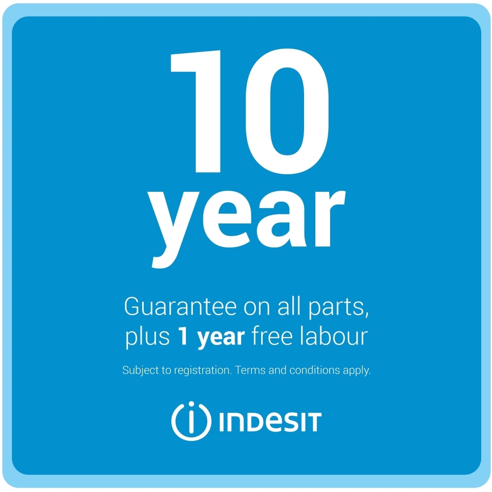 Indesit I55V1 112S UK Under Counter Fridge with Ice Box, Silver, E Rated