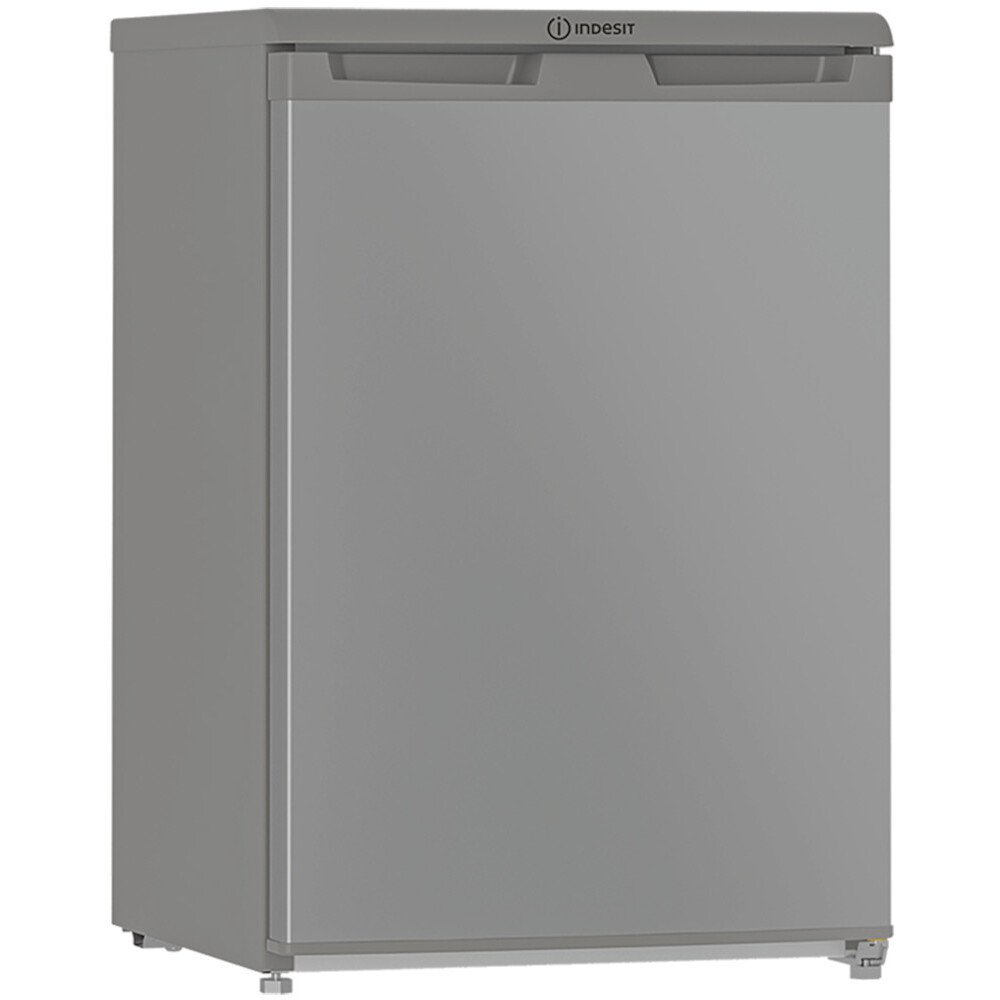 Indesit I55Z1 112S UK Low Frost Under Counter Freezer, Silver, E Rated