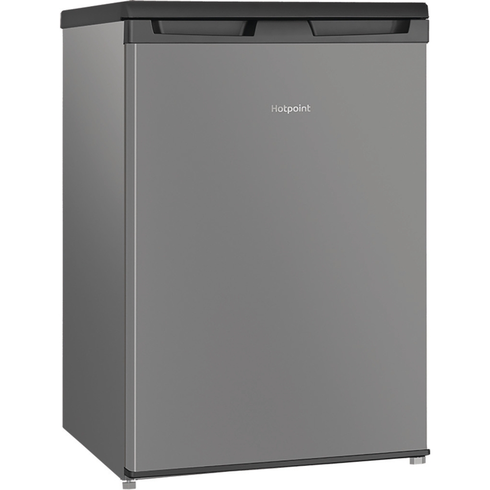 Hotpoint H55Z1 112X UK Low Frost Under Counter Freezer, Grey, E Rated