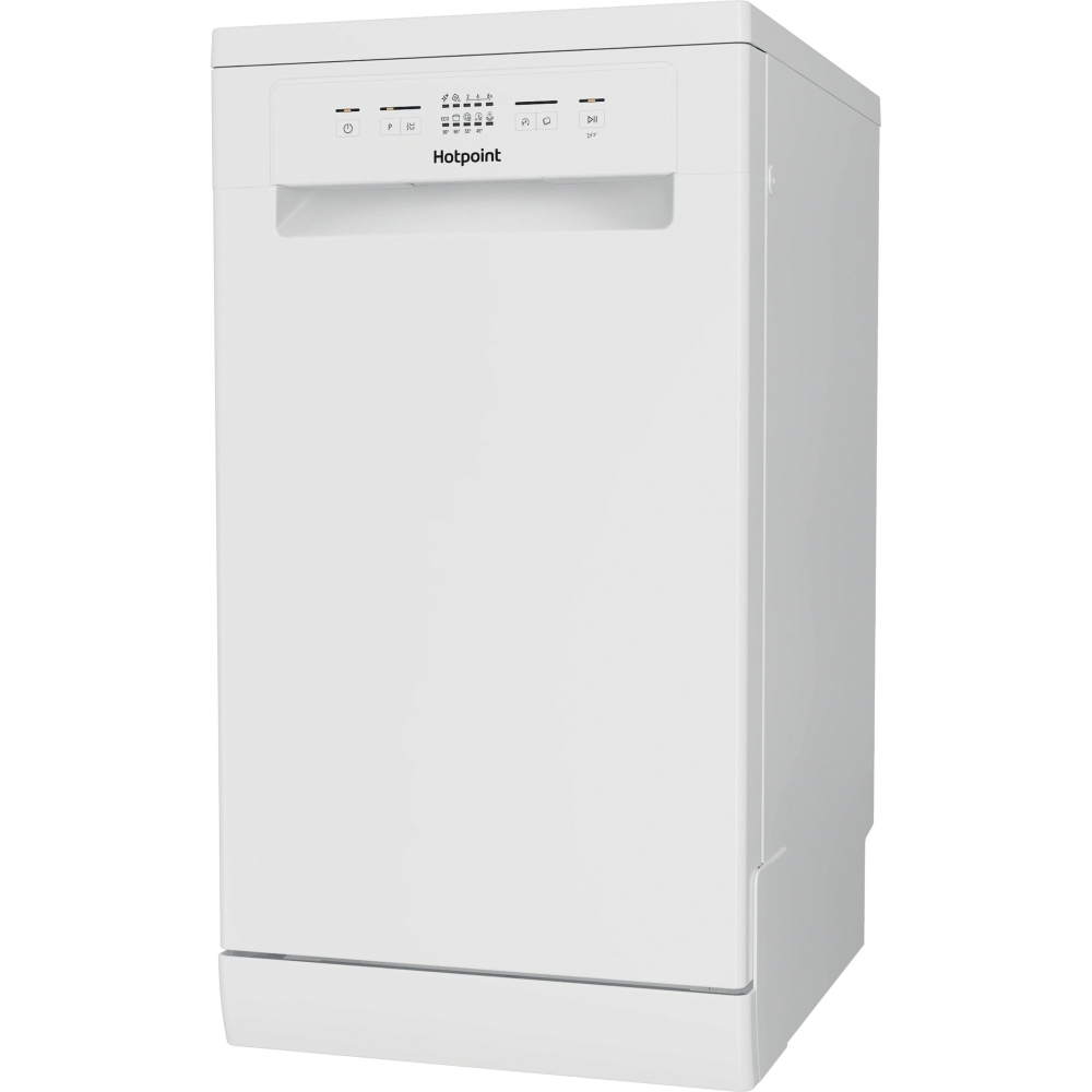 Hotpoint HP2FE10CS90WUK Slimline Dishwasher, 10 Place Settings, White, E Rated