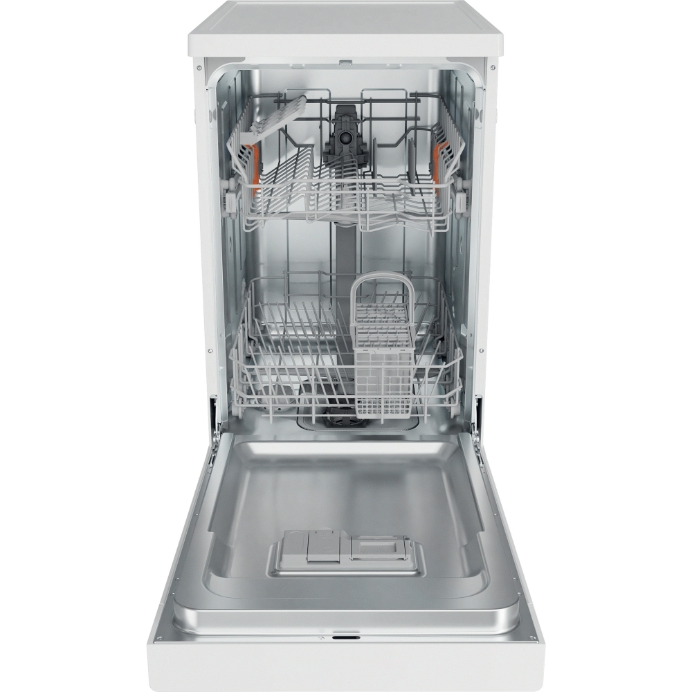 Hotpoint HP2FE10CS90WUK Slimline Dishwasher, 10 Place Settings, White, E Rated