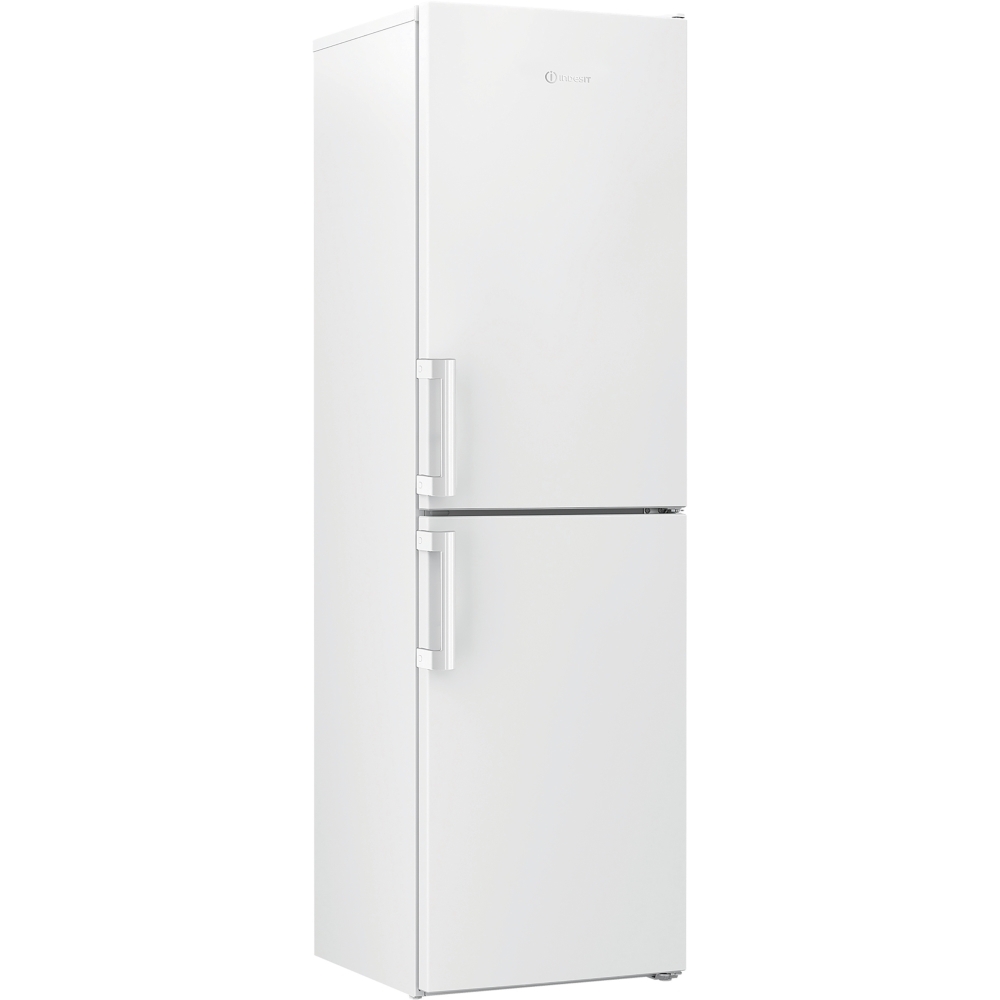 Indesit IKNH 1261 W4UK No Frost Fridge Freezer, 50/50, White, E Rated