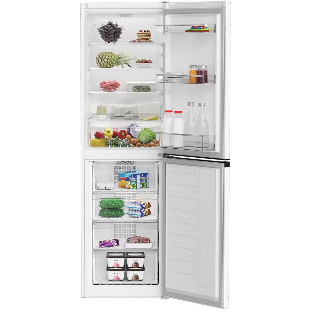 Hotpoint HPKH1261W4UK No Frost Fridge Freezer, 50/50, White, E Rated
