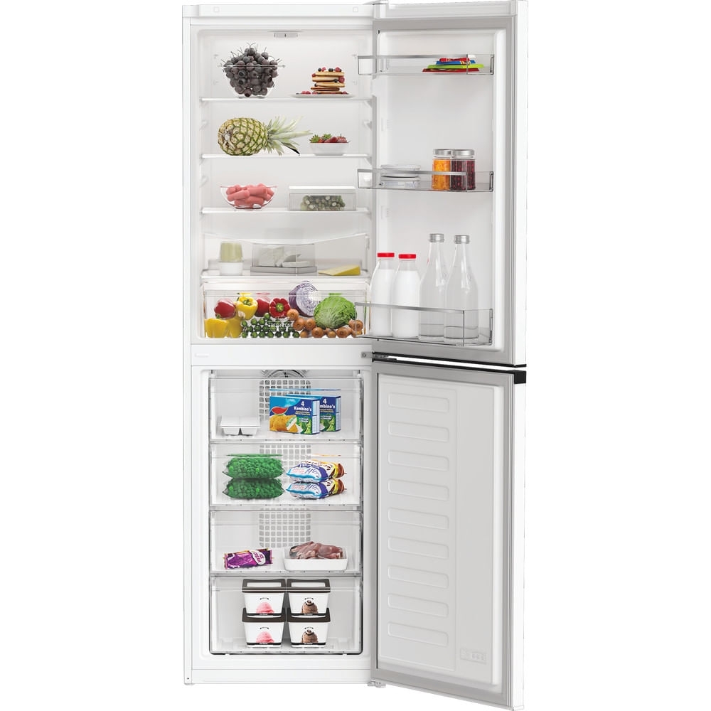 Hotpoint HPKH1261W4UK No Frost Fridge Freezer, 50/50, White, E Rated