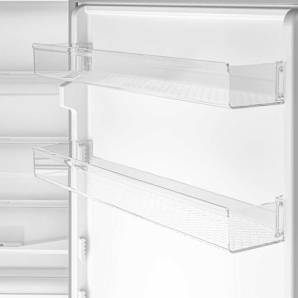 Hotpoint HPKH 1261W S4UK No Frost Fridge Freezer, 50/50, Silver, E Rated