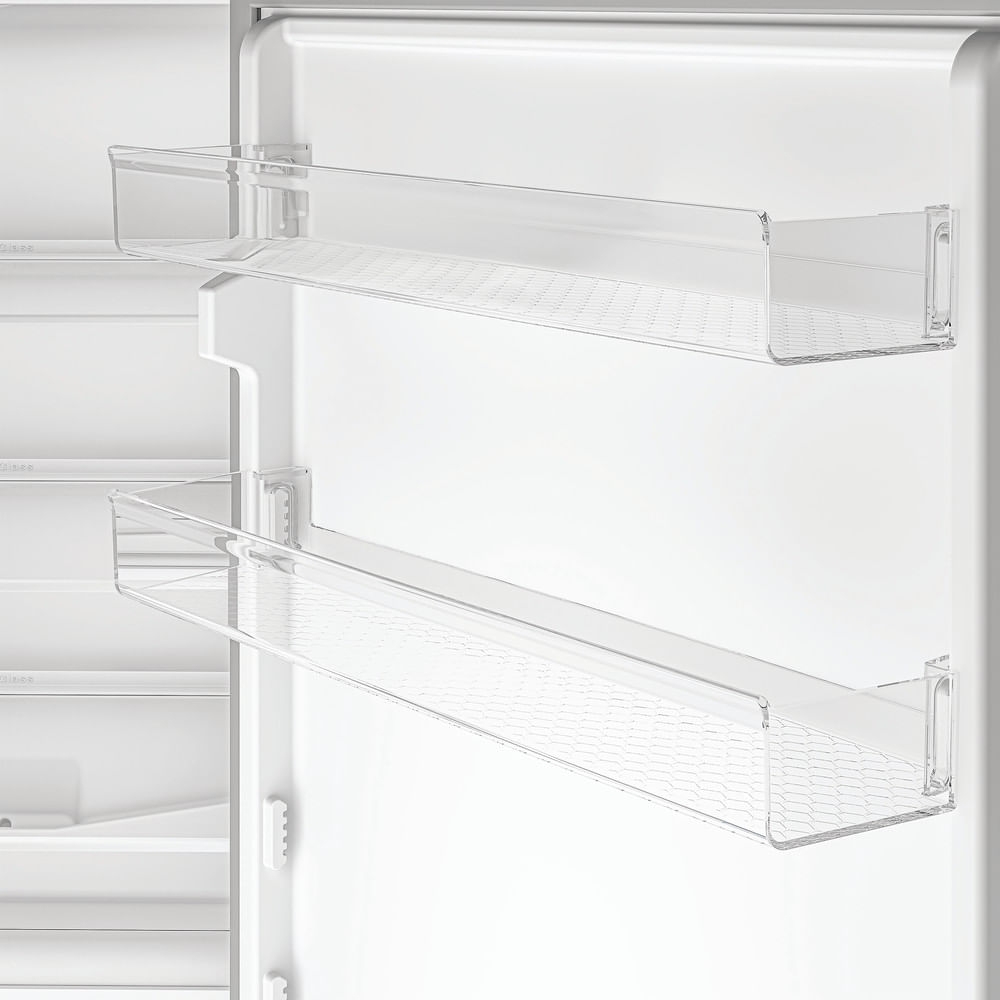 Hotpoint HPKH 1261W S4UK No Frost Fridge Freezer, 50/50, Silver, E Rated