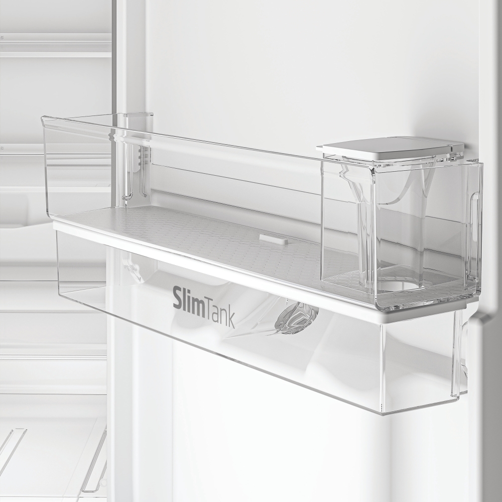 Hotpoint HPKH 1261W XBR4UK No Frost Fridge Freezer, Dark Grey, 50/50, E Rated