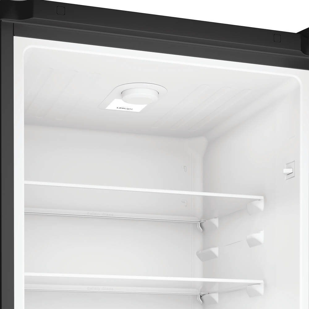 Hotpoint HPKH 1261W XBR4UK No Frost Fridge Freezer, Dark Grey, 50/50, E Rated