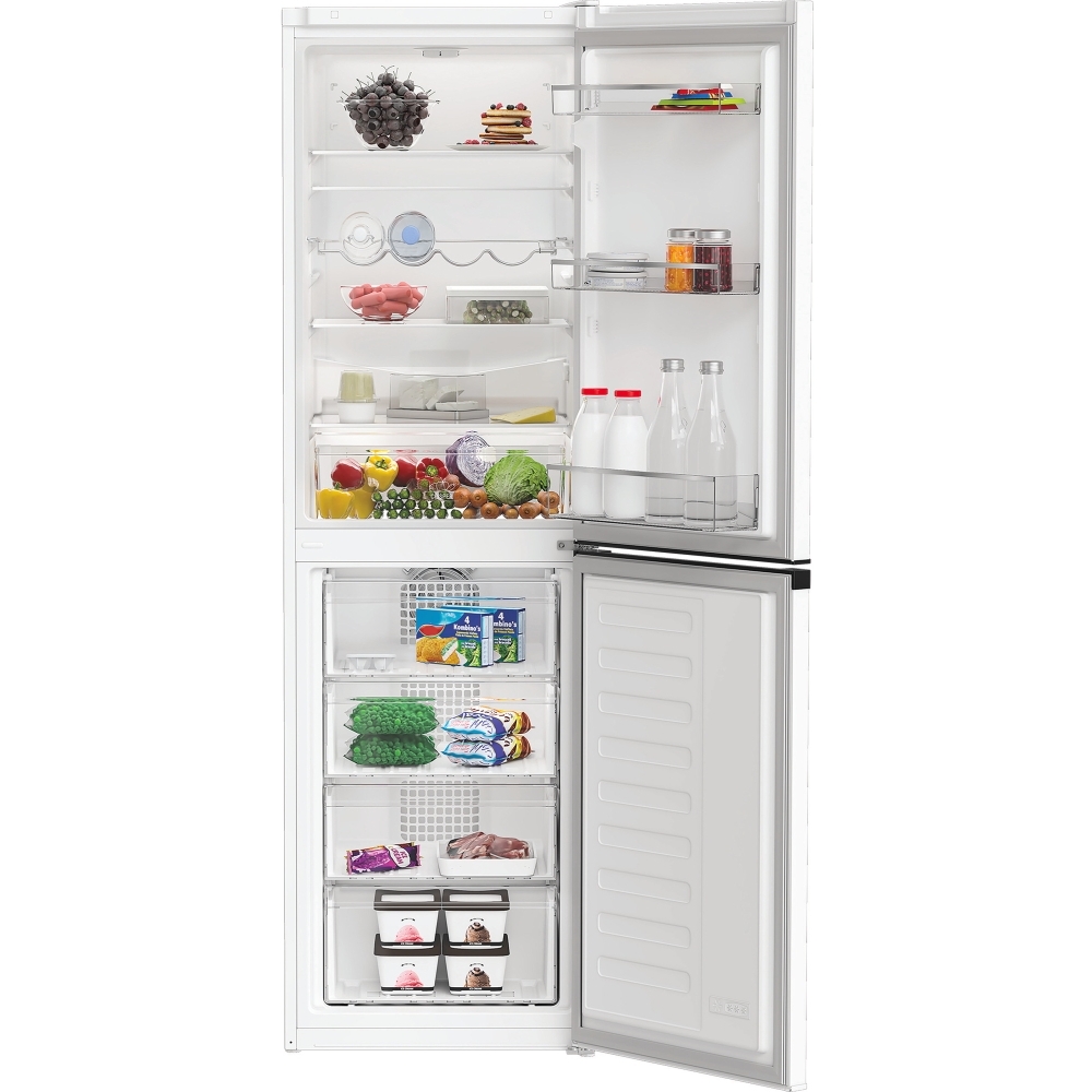 Hotpoint HPKH 1261 W5UK No Frost Fridge Freezer, 50/50, White, D Rated