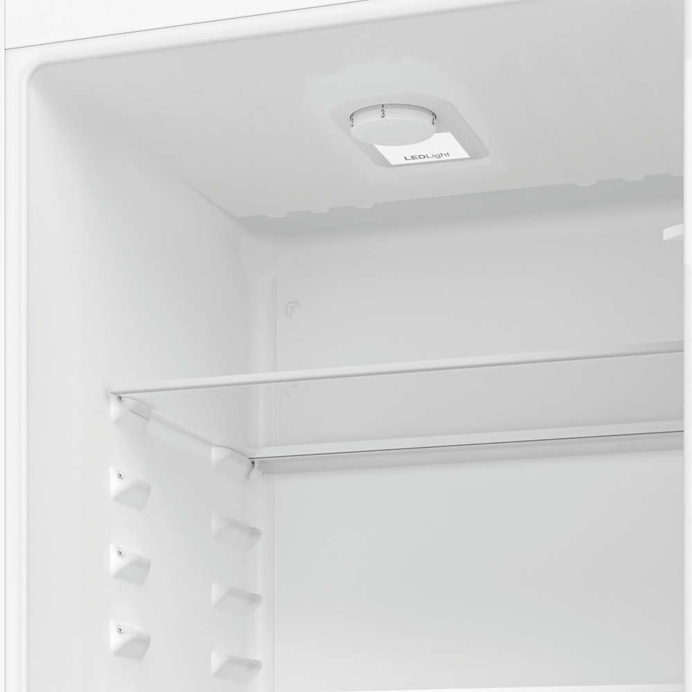Indesit KINH 1261B4 UK No Frost Integrated Fridge Freezer, Sliding Hinge, 50/50, E Rated