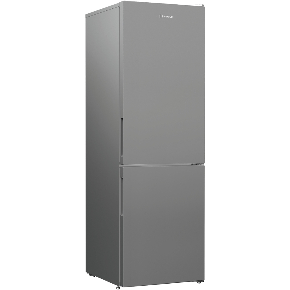 Indesit INKS 1361 S4UK Low Frost Fridge Freezer, 60/40, Silver, E Rated