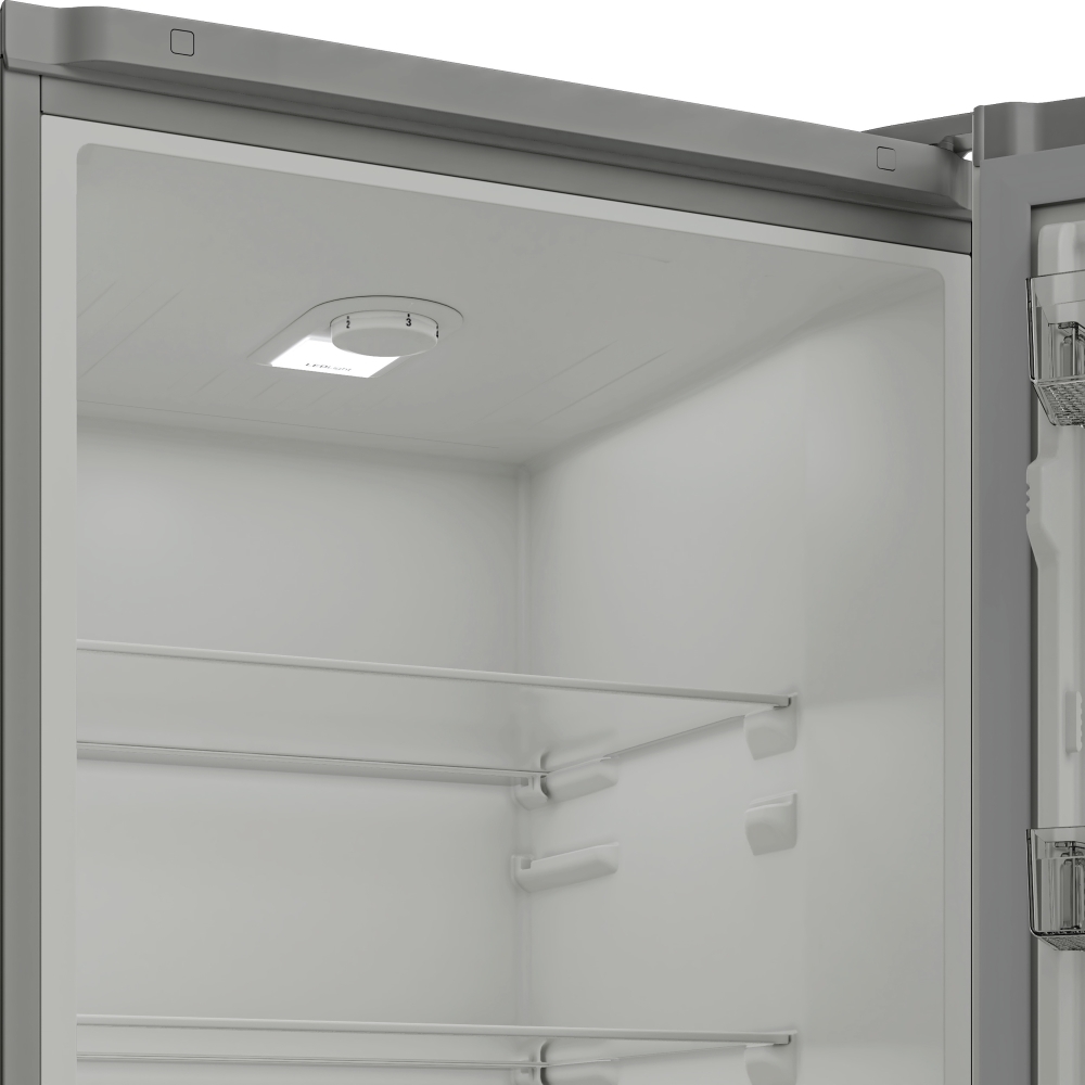 Indesit INKS 1361 S4UK Low Frost Fridge Freezer, 60/40, Silver, E Rated