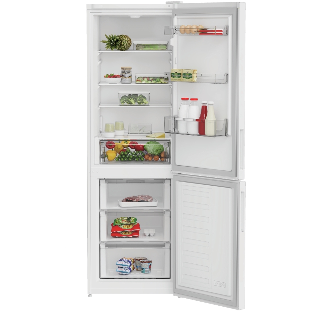 Indesit INKS 1361 W4UK Low Frost Fridge Freezer, 60/40, White, E Rated