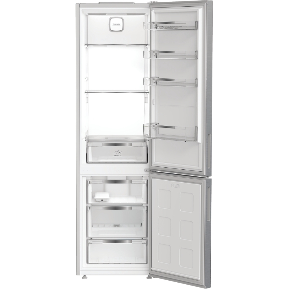 Hotpoint HPK 26402 XP4UK No Frost Fridge Freezer, 70/30, Grey, E Rated