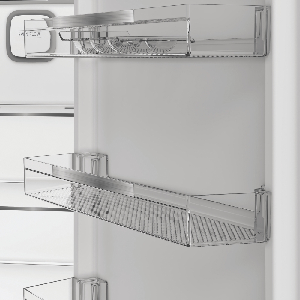 Hotpoint HPK 26402 XP4UK No Frost Fridge Freezer, 70/30, Grey, E Rated