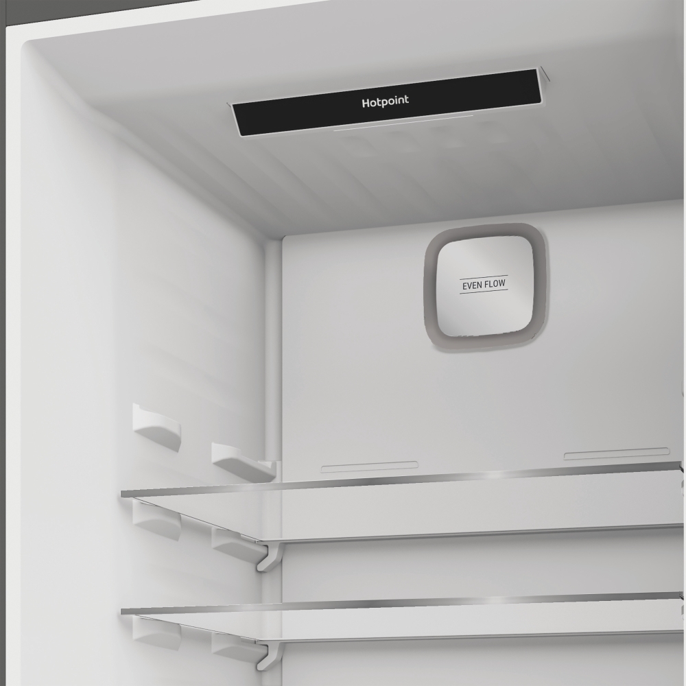 Hotpoint HPK 26363 XBR5UK No Frost Fridge Freezer, 60/40, Grey, D Rated