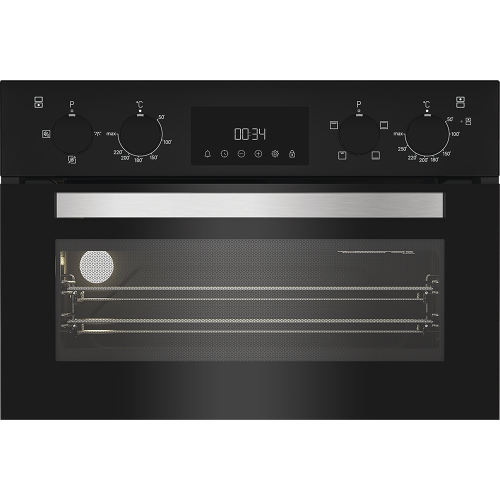 Hotpoint DIH10DB Built-In Electric Double Oven, Black, A Rated