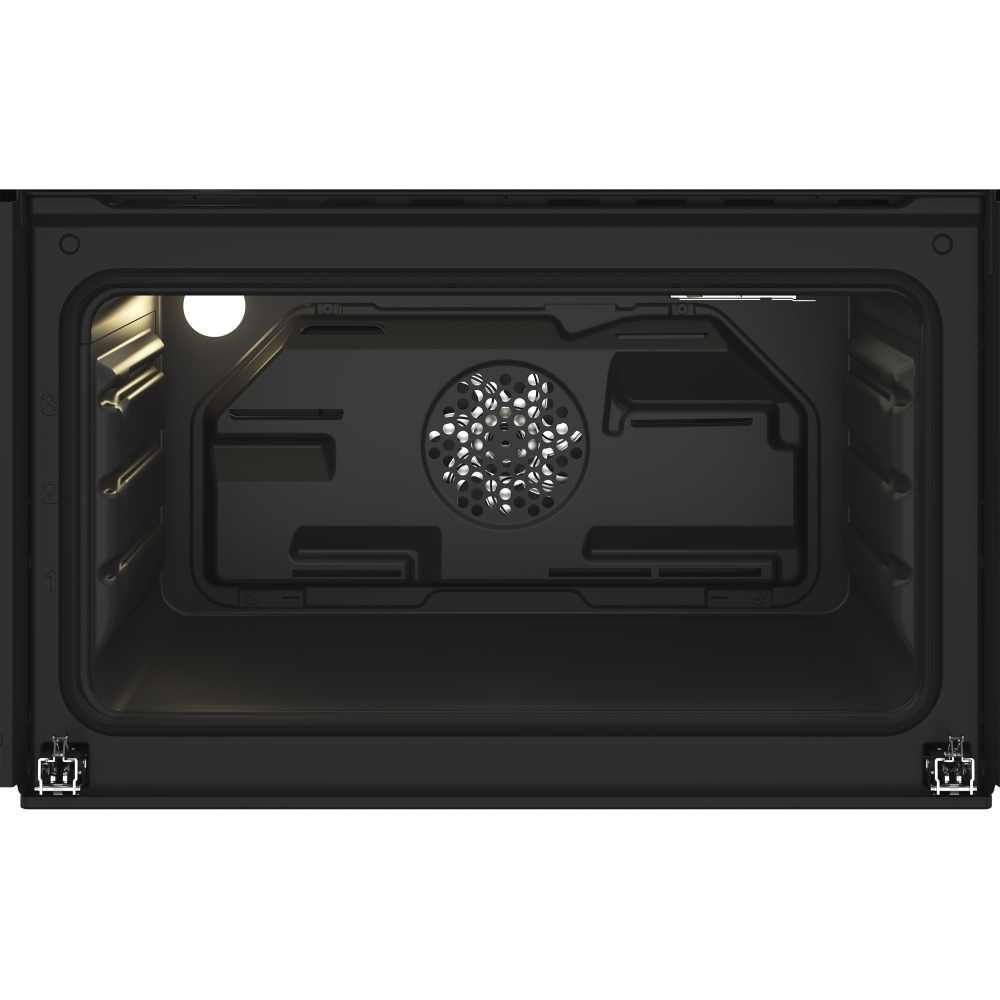 Indesit DUI 10D B Built-Under Electric Double Oven, Black, A Rated