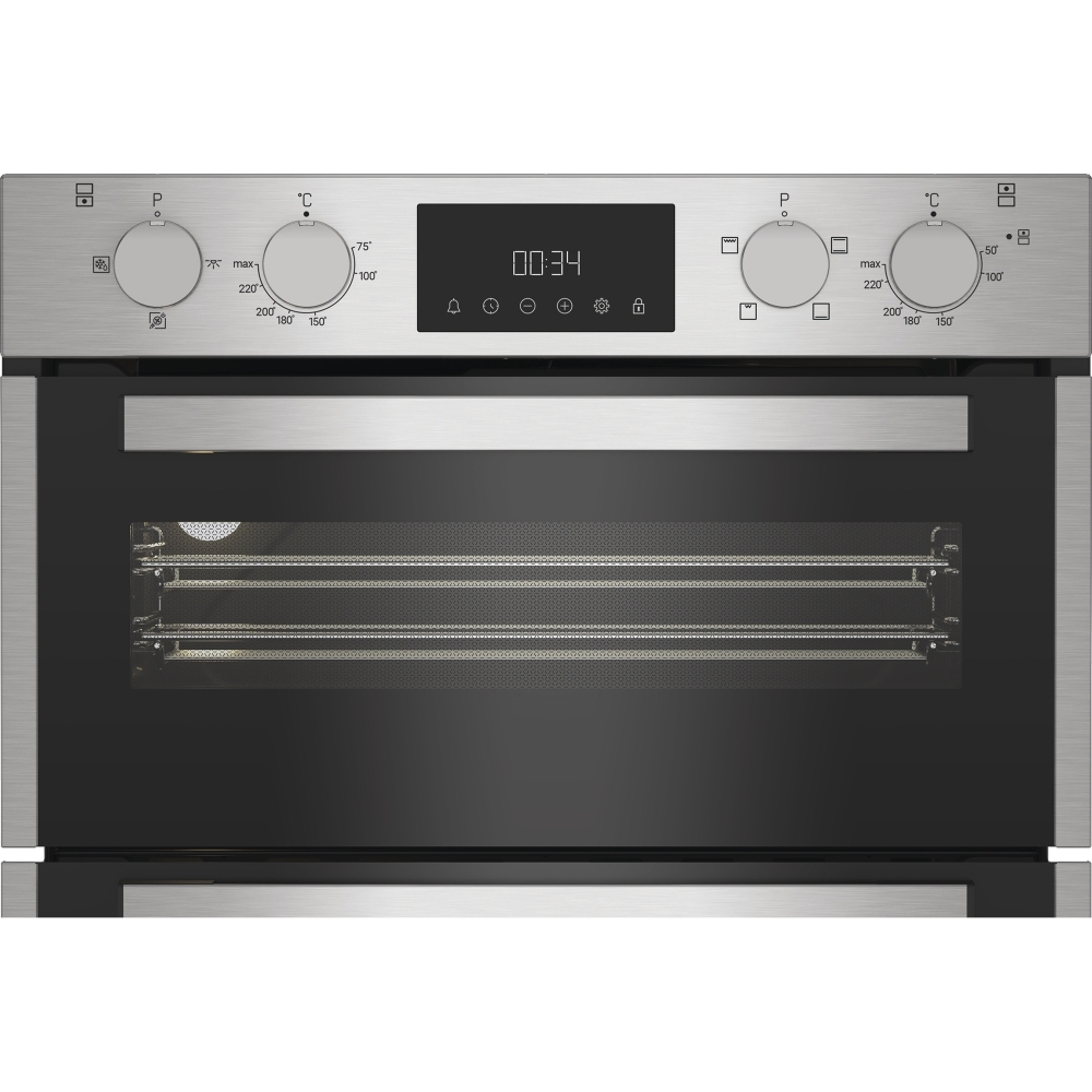 Hotpoint DUH 10D IX Built-Under Electric Double Oven, Stainless Steel, A Rated
