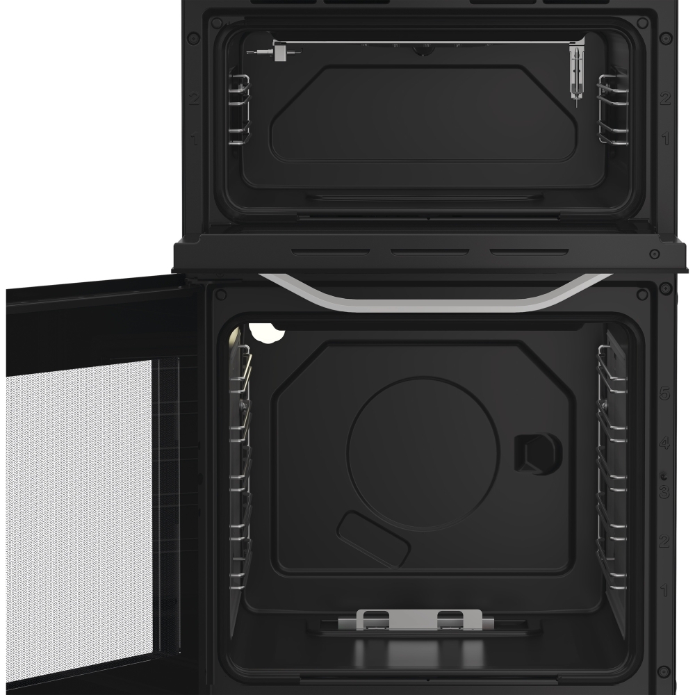 Hotpoint HTG5GCW Gas Cooker with Separate Grill, White, A+ Rated