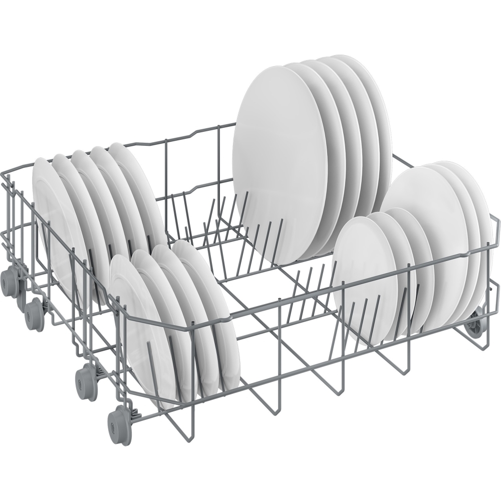 Indesit IN2FE13DT9SUK Dishwasher, 13 Place Settings, Silver, E Rated