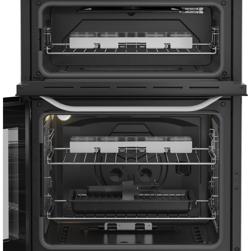 Hotpoint HTG6GDCW Gas Cooker with Separate Grill, White, A+ Rated