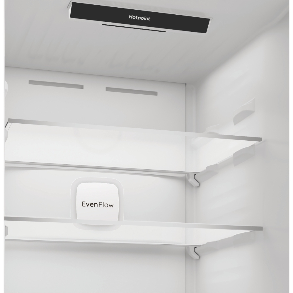 Hotpoint HPKF 6353 XP4UK Total No Frost Fridge Freezer, 50/50, Silver, E Rated