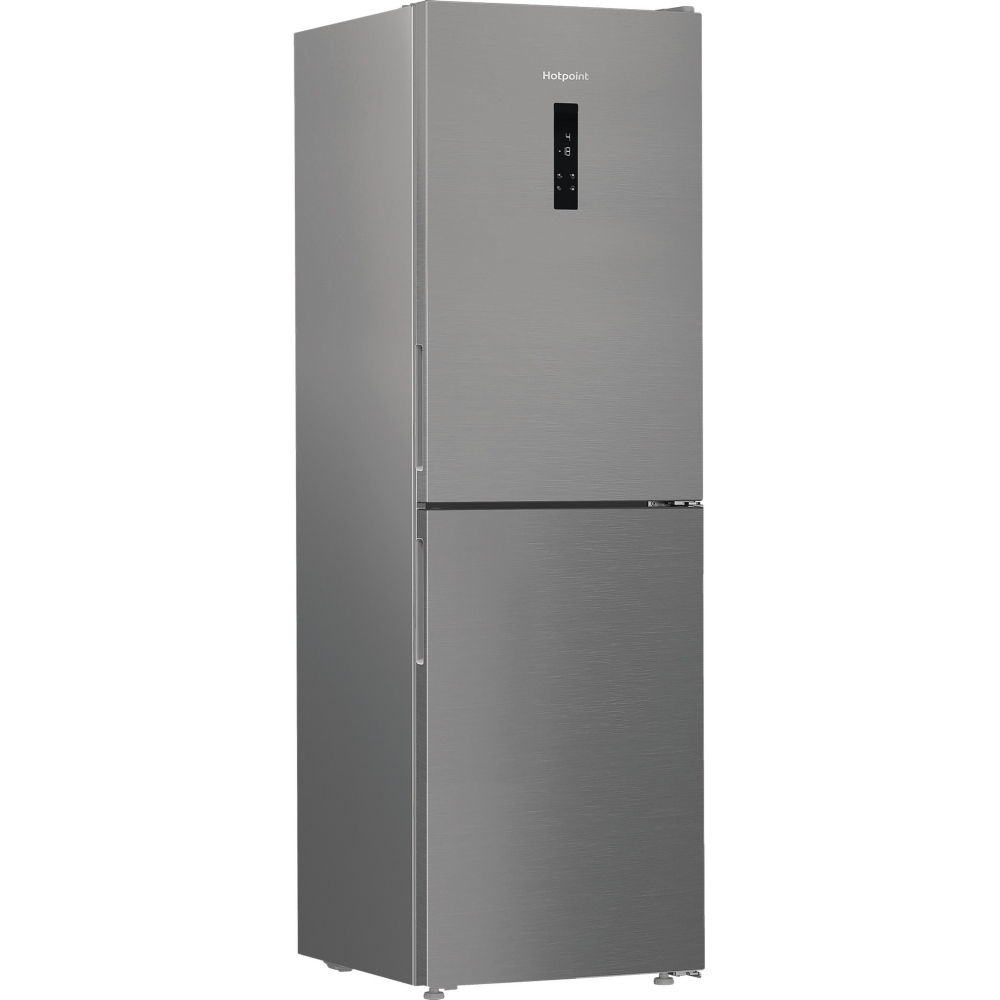 Hotpoint HPKF 6353 XP4UK Total No Frost Fridge Freezer, 50/50, Silver, E Rated