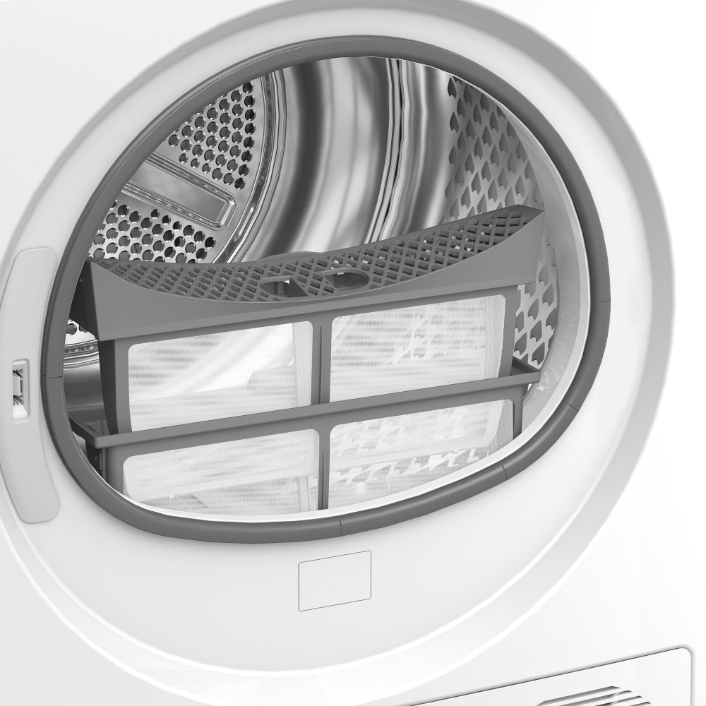 Hotpoint C HD 84M WBS UK Heat Pump Tumble Dryer, 8kg, White, A+++ Rated