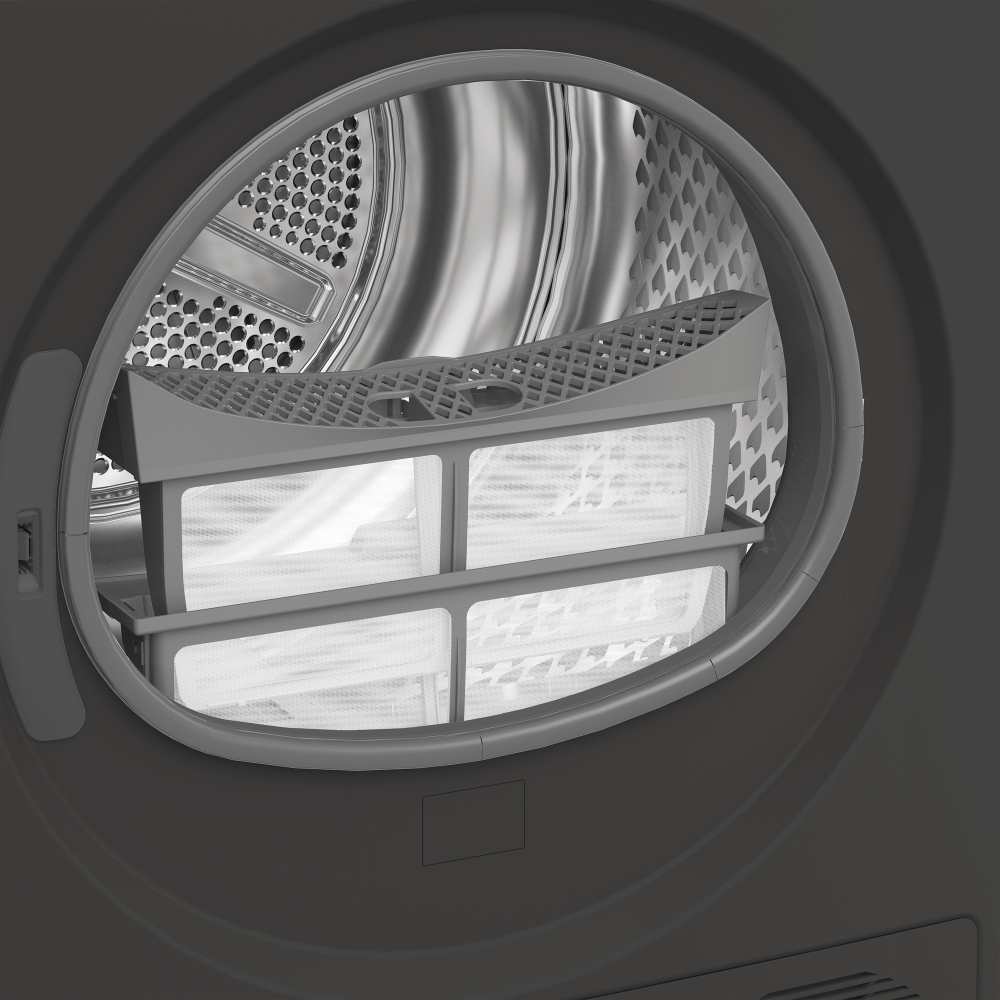 Hotpoint C HD 93M GG UK Heat Pump Tumble Dryer, 9kg, Grey, A++ Rated