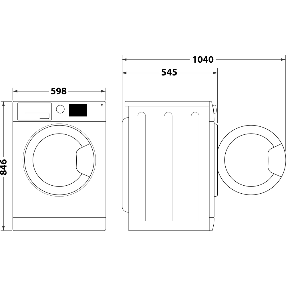 Hotpoint C HSD 82M GG UK Heat Pump Tumble Dryer, 8kg, Grey, A+ Rated