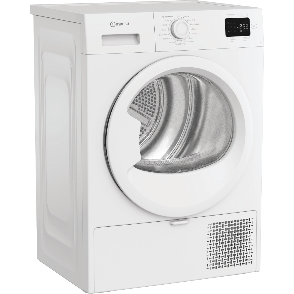 Indesit C YSD 72D WW UK Heat Pump Tumble Dryer, 7kg, White, A+ Rated