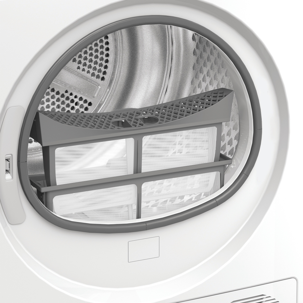 Indesit C YD 92D WW UK Heat Pump Tumble Dryer, 9kg, White, A+ Rated
