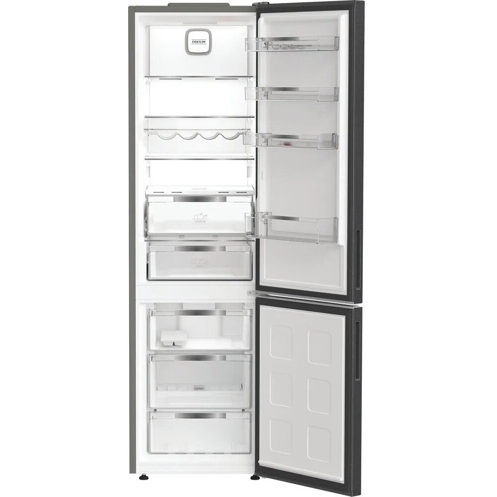 Hotpoint HPK 26403 XBR5UK No Frost Fridge Freezer, 70/30, Grey, D Rated