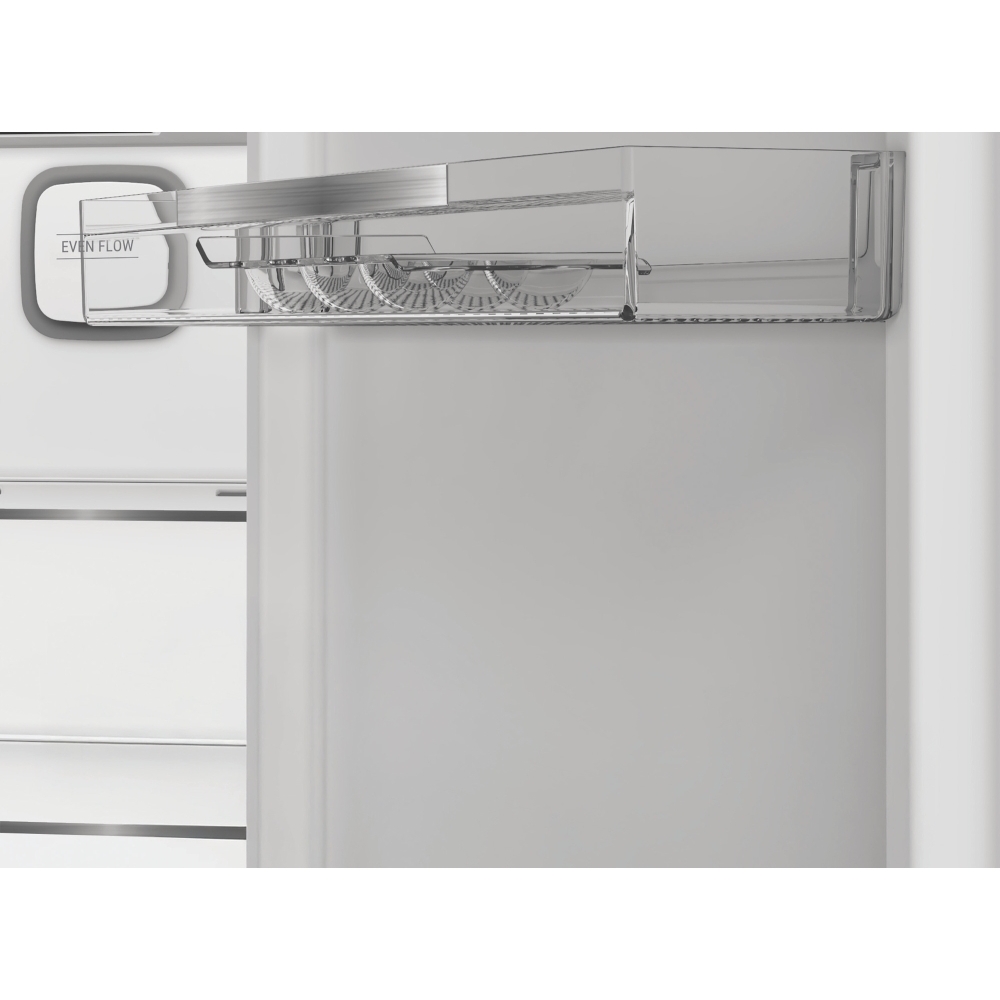 Hotpoint HPK 26403W XP5UK No Frost Fridge Freezer, 70/30, Stainless Steel, D Rated