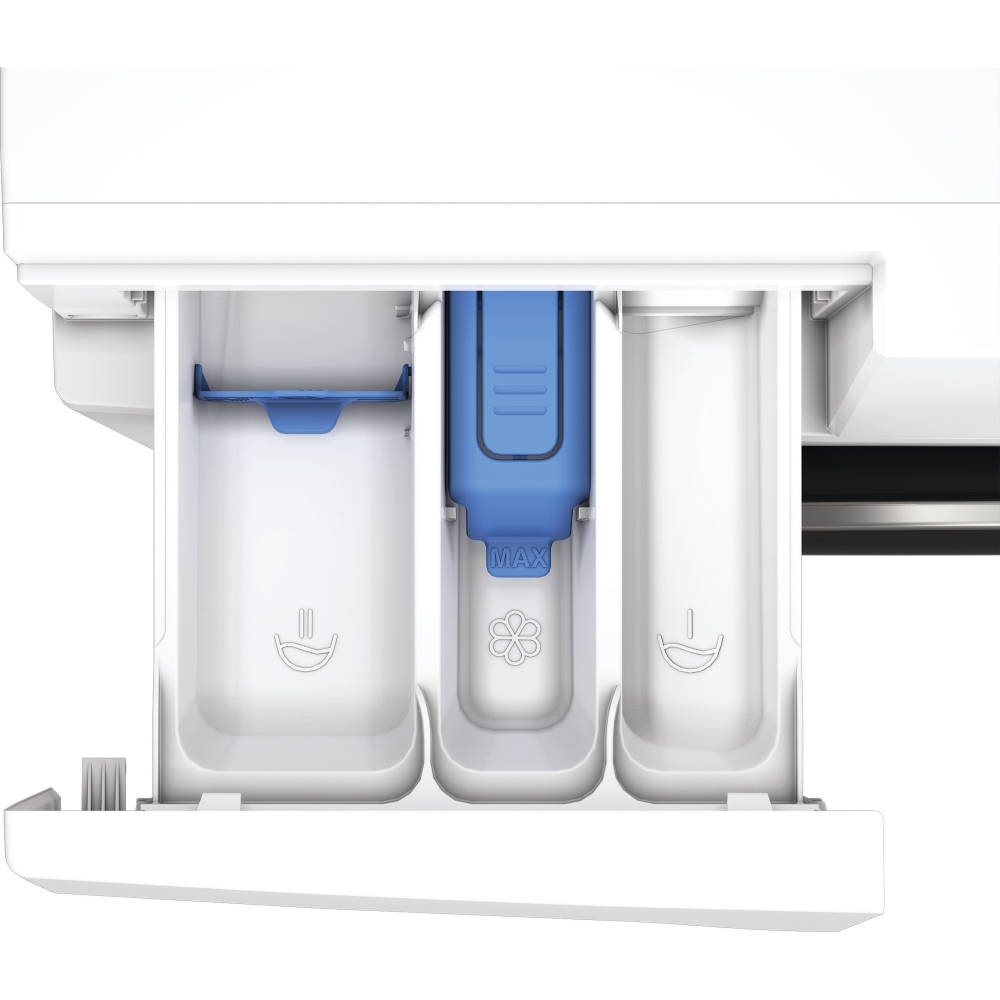 Hotpoint HBD9681ANTSTAIN Washer Dryer, 9kg/6kg, 1400 Spin, White, D Rated