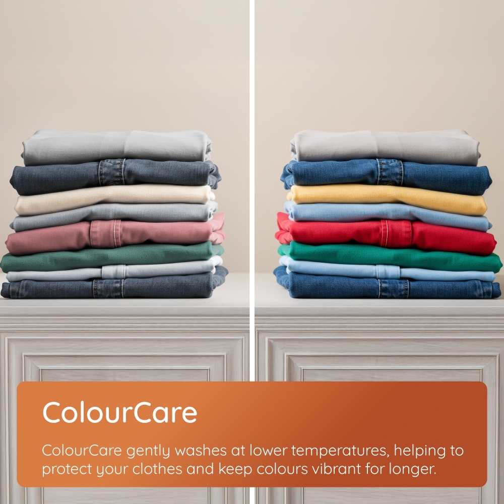 Hotpoint HBD9681ANTSTAIN Washer Dryer, 9kg/6kg, 1400 Spin, White, D Rated