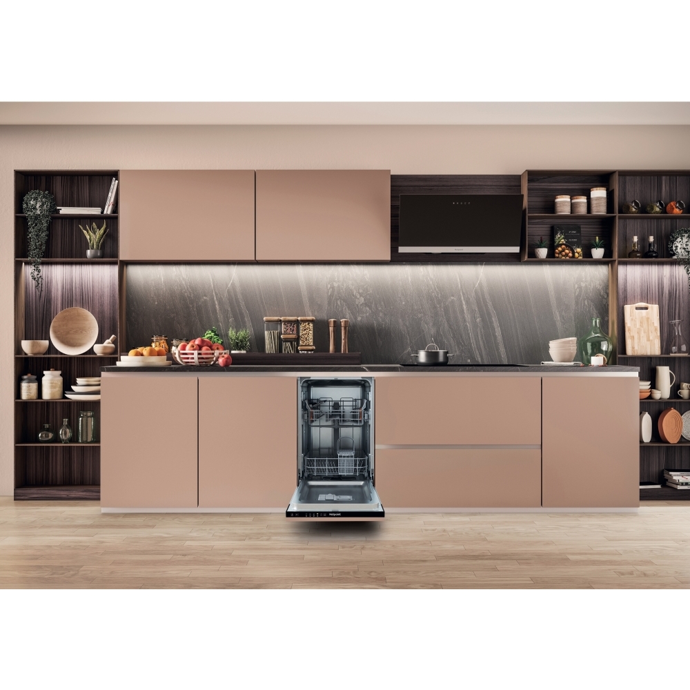 Hotpoint HP2ID10CS80UK Fully Integrated Slimline Dishwasher
