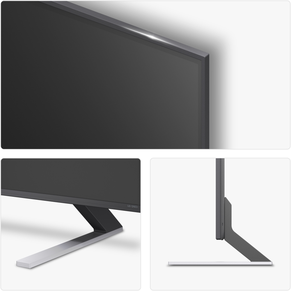 LG 86QNED85A6C 86" QNED Smart Television, 4K Ultra HD, Black, D Rated