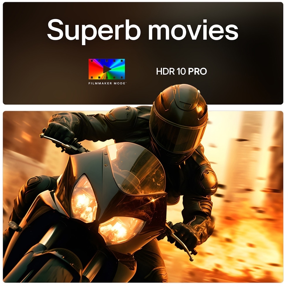 LG 86UA74006LB.AEK 86" LED Smart Television, 4K Ultra HD, Black, F Rated