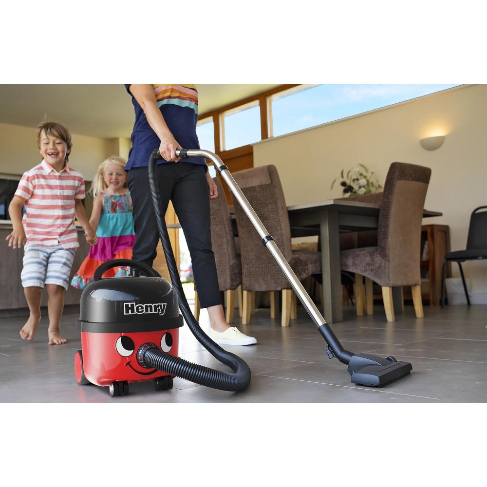 Numatic Henry HVR.160-11 Cylinder Vacuum Cleaner, Red