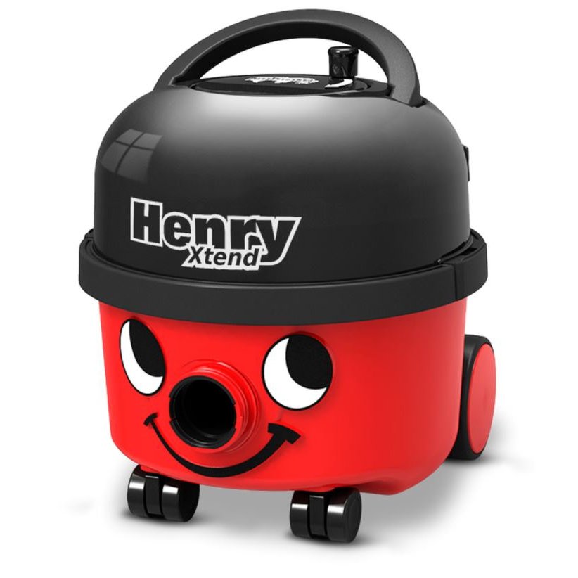 Numatic Henry HVR160 Xtend Cylinder Vacuum Cleaner, Red