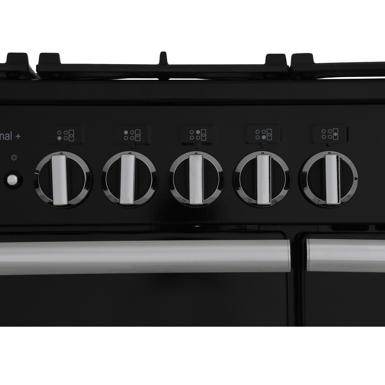 Rangemaster PROP90DFFCR/C 90cm Dual Fuel Range Cooker Professional Plus Cream / Chrome, A Rated